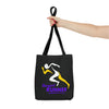 Barefoot Runner Tote Bag (AOP)