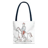 Riding Horse Tote Bag (AOP)