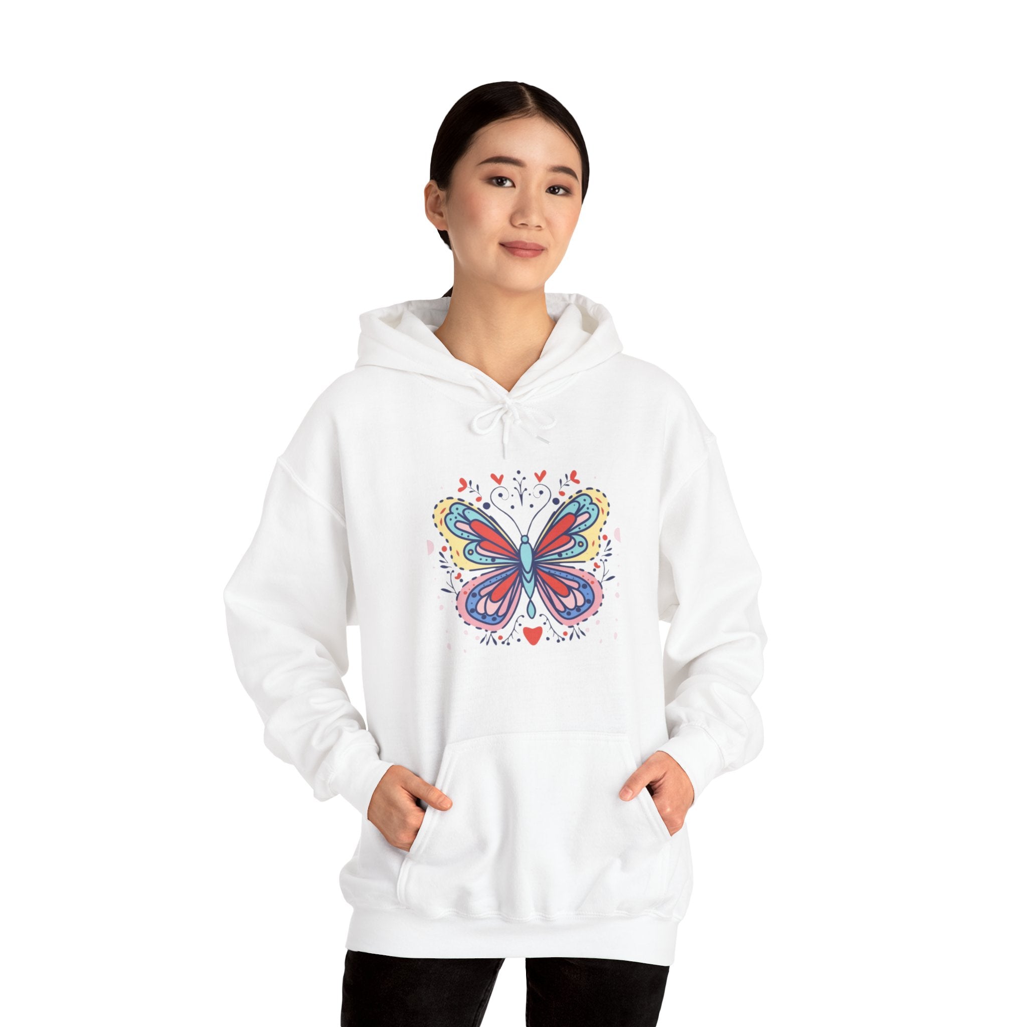 Butterfly Unisex Heavy Blend™ Hooded Sweatshirt