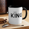 KING White Mug 11oz