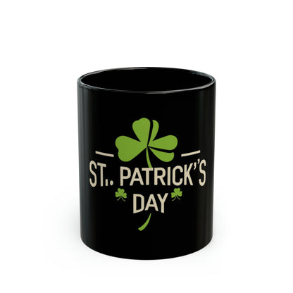 St. Patrick's Day 11oz Black Mug