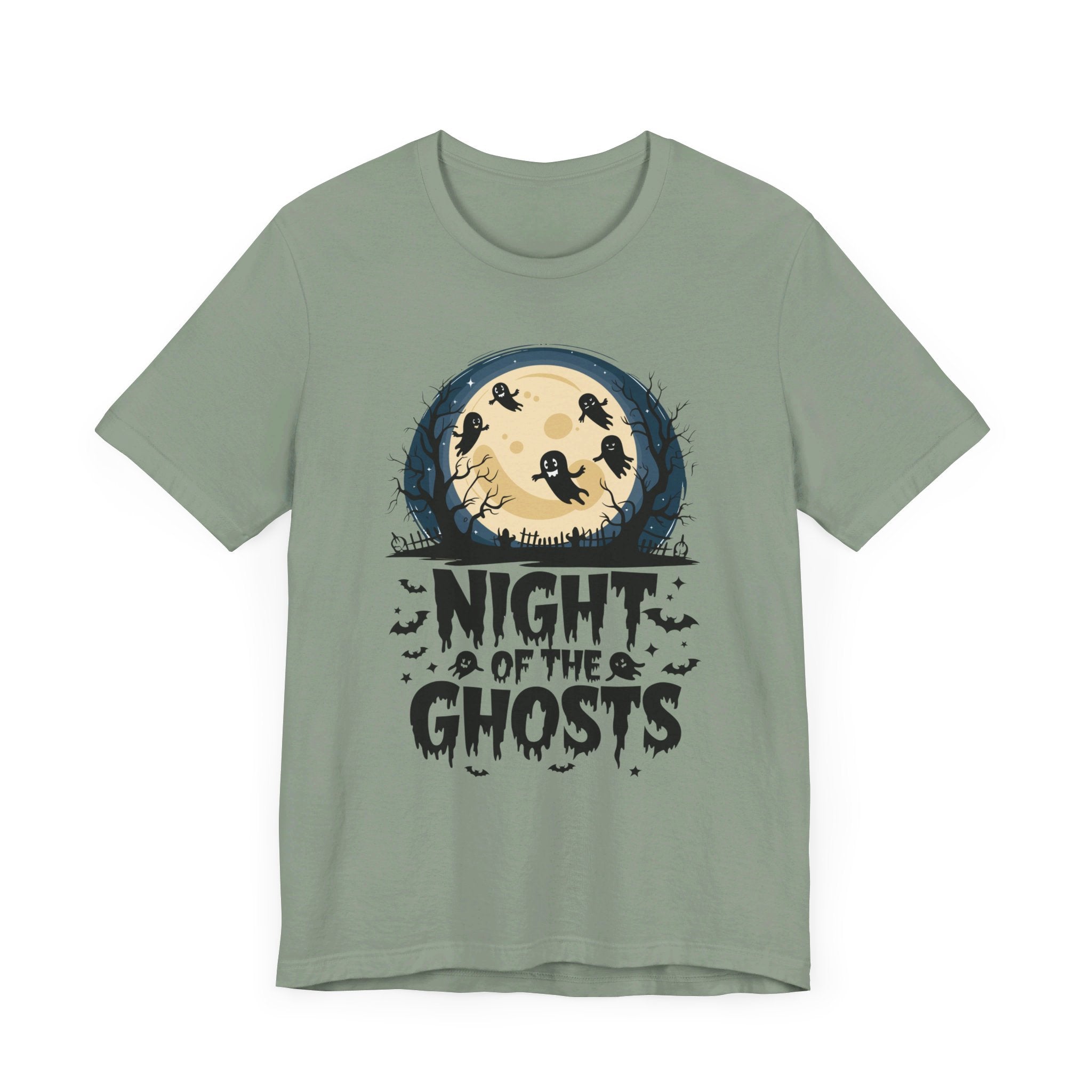 Night of Ghosts Unisex Jersey Short Sleeve Tee