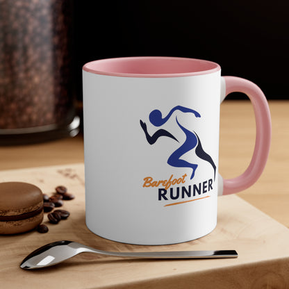 Barefoot Runner White Mug 11oz