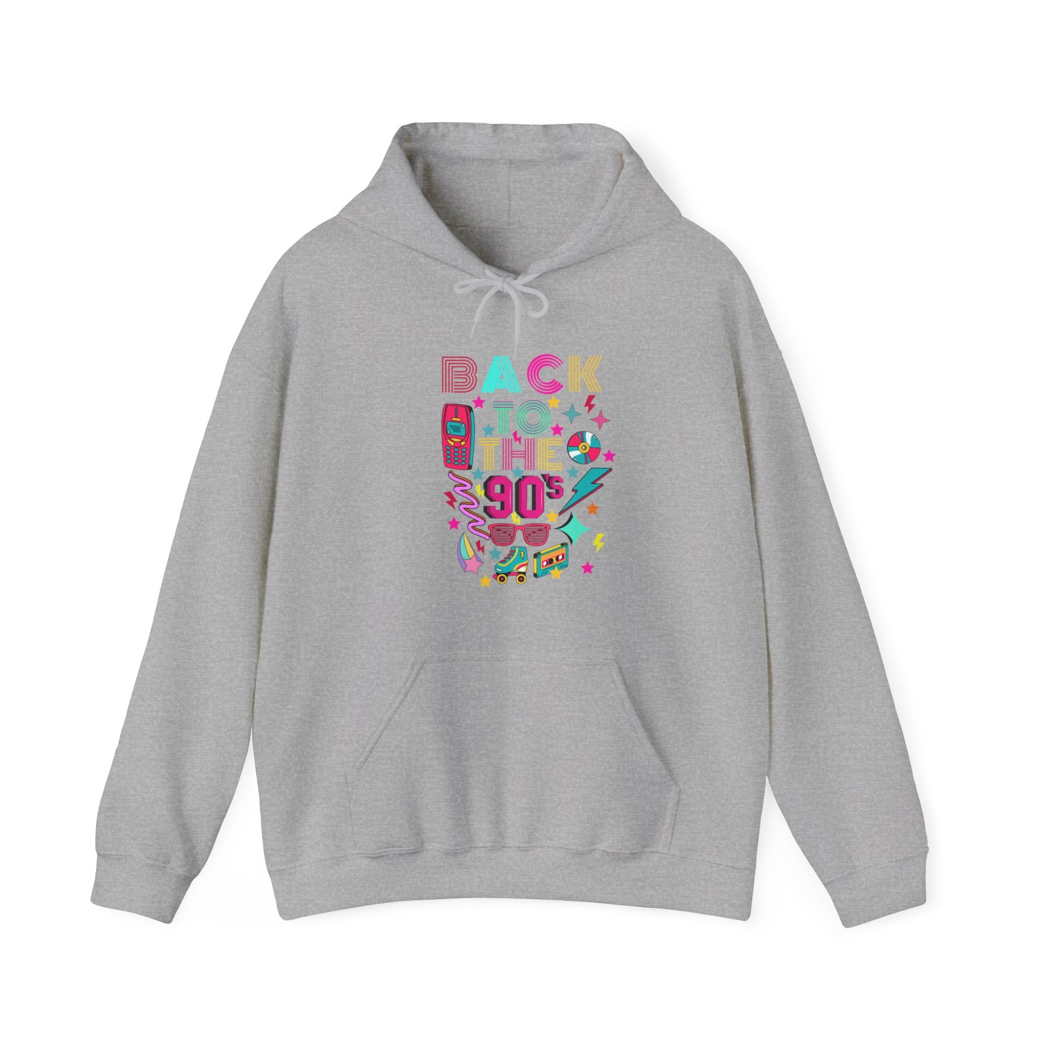 Back To The 90's Unisex Heavy Blend™ Hooded Sweatshirt