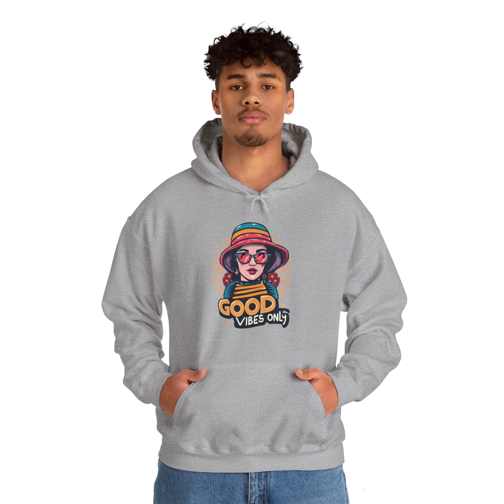 Good Vibes Only Unisex Heavy Blend™ Hooded Sweatshirt