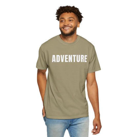 Unisex Adventure T-Shirt, Casual Tee, Travel Shirt, Outdoors Apparel, Gift for Adventure Lovers