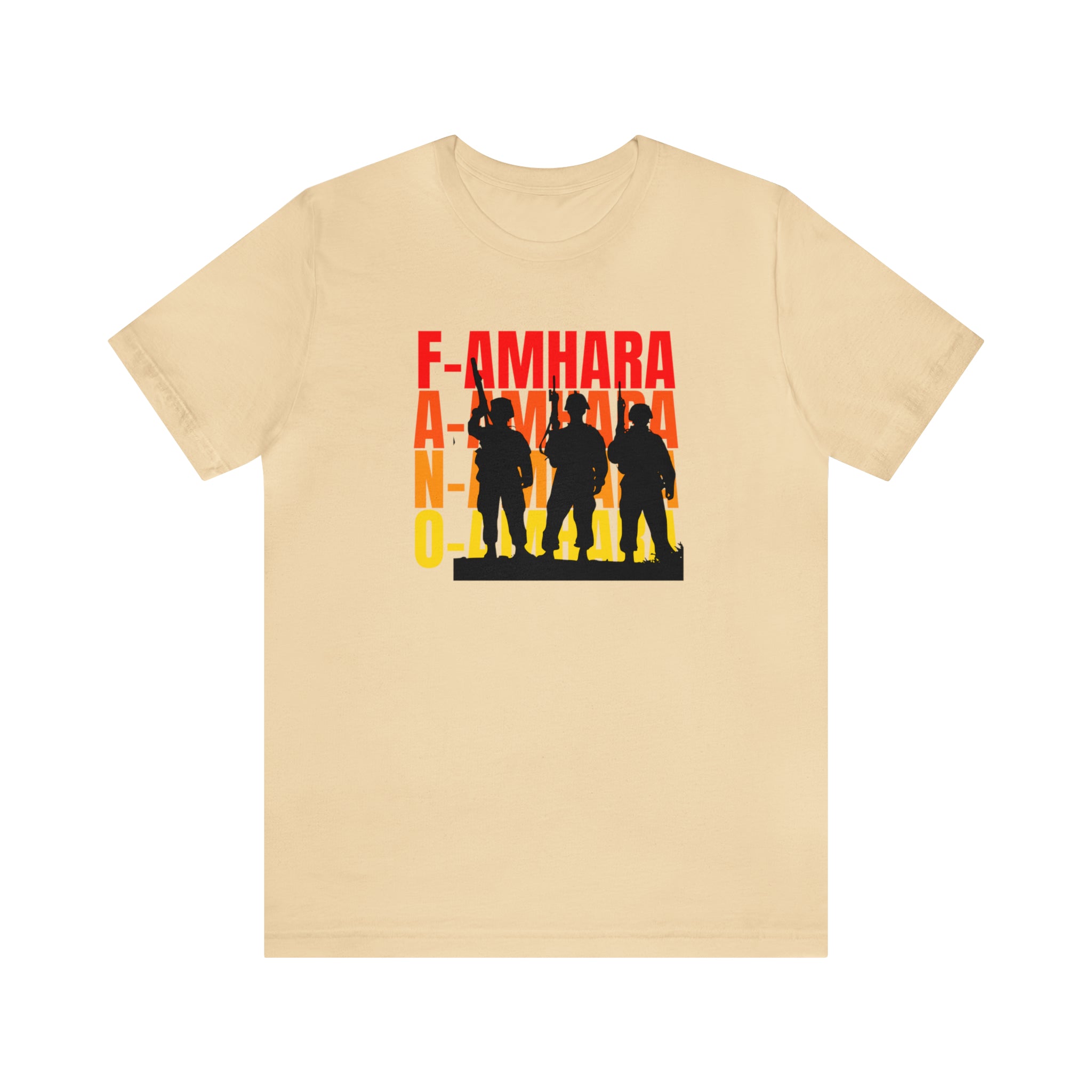 AMHARA UNISEX JERSEY SHORT SLEEVE TEE