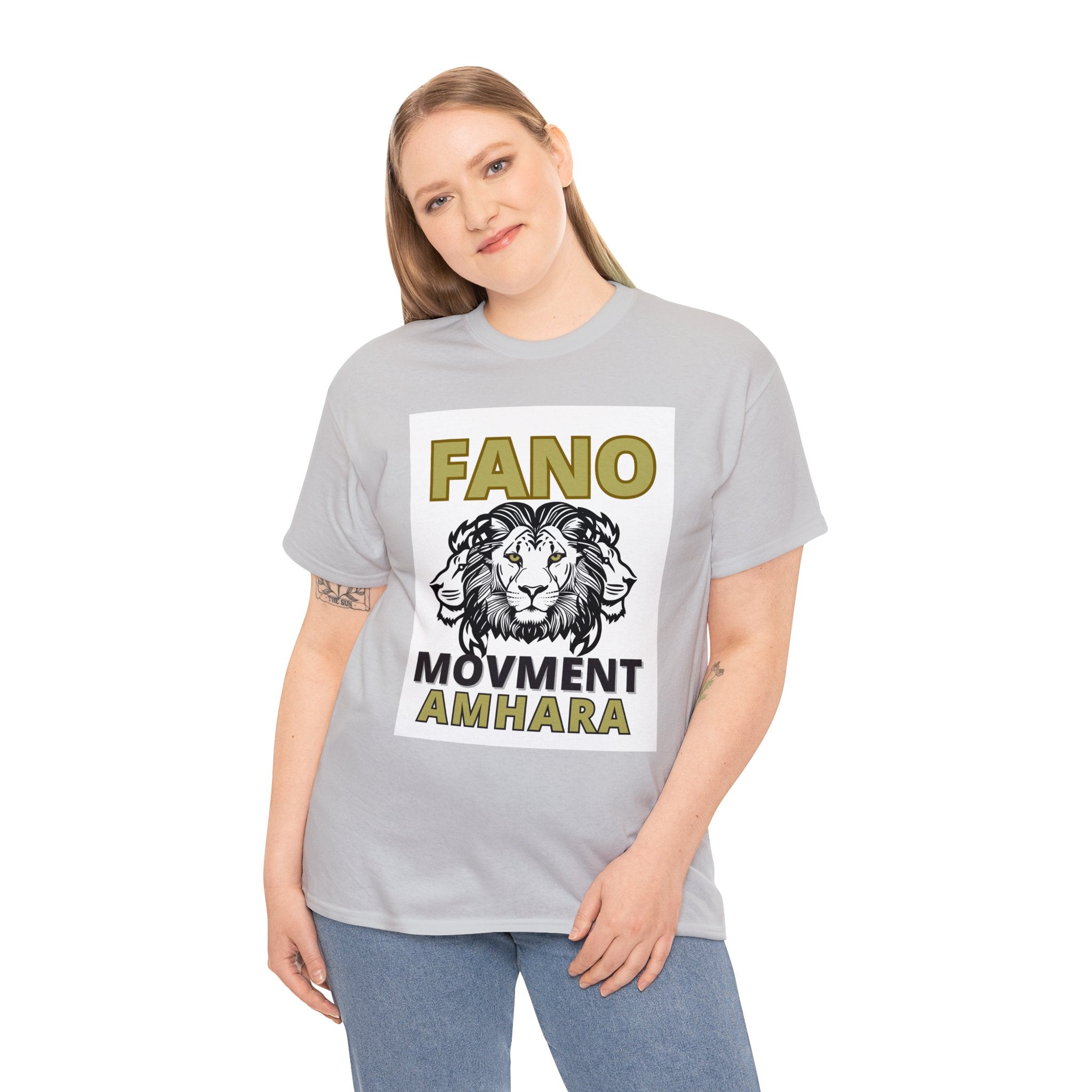 LION UNISEX HEAVY COTTON UNISEX COTTON TEE