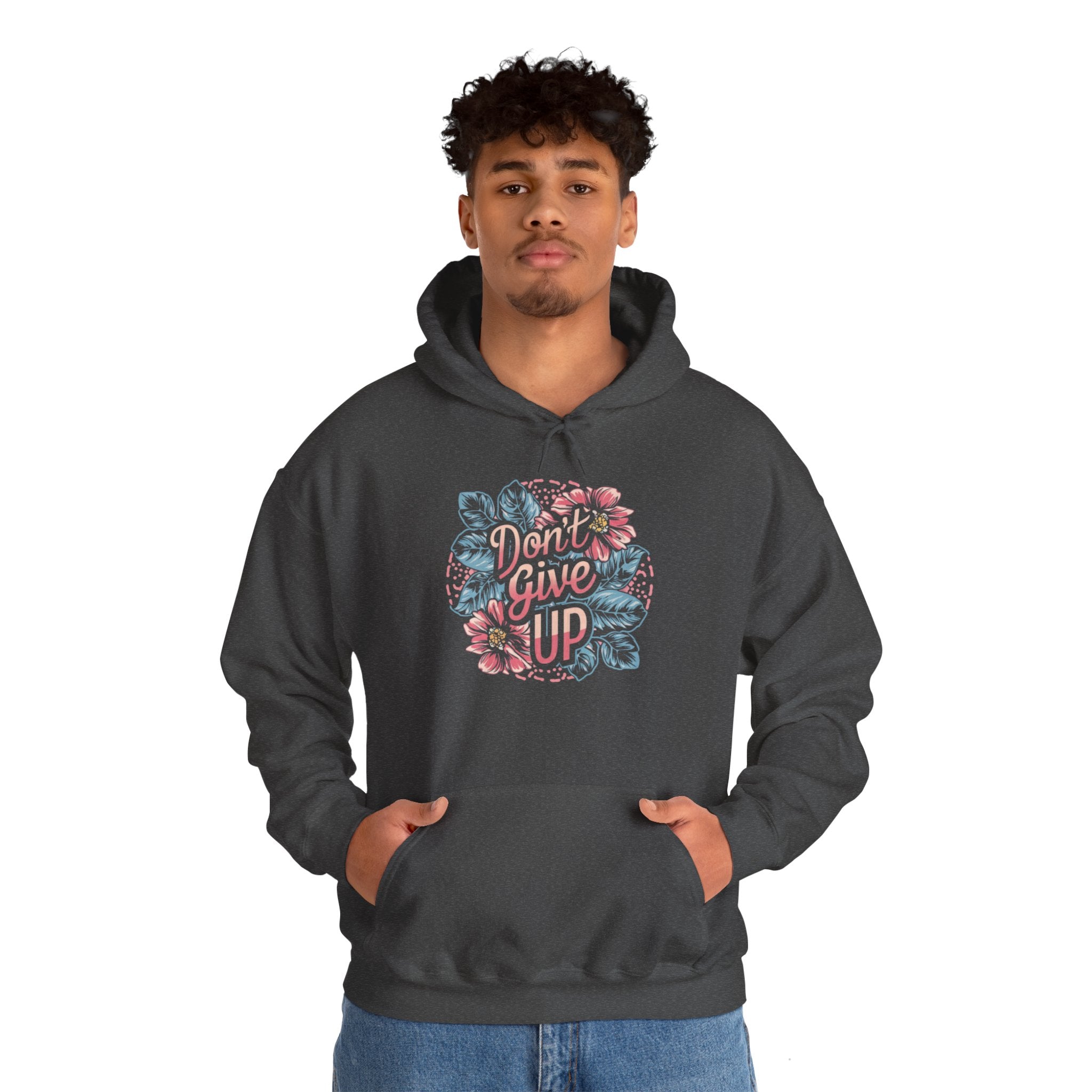 Don't Give Up Unisex Heavy Blend™ Hooded Sweatshirt