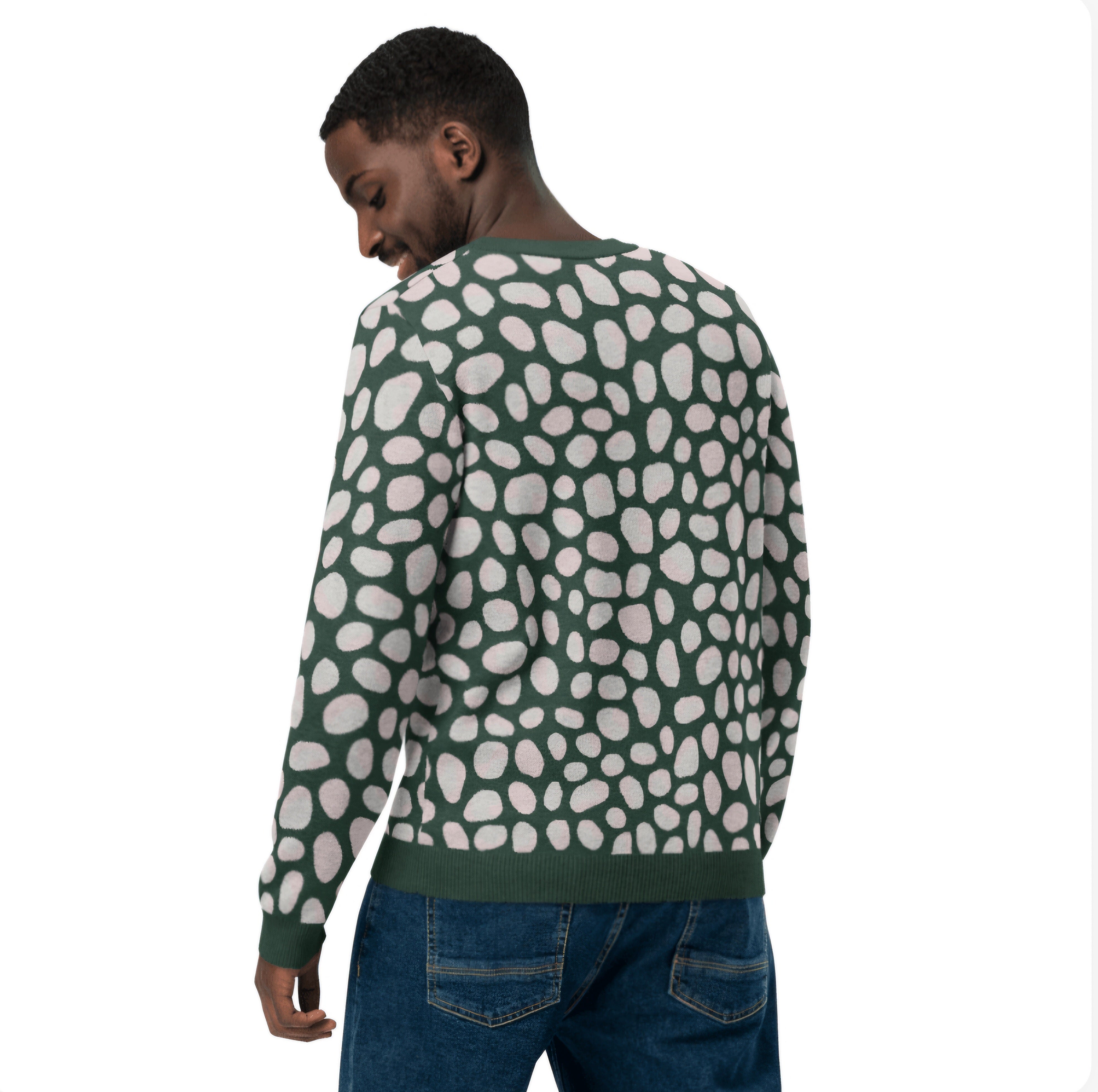 Pine Knitted crew neck sweater