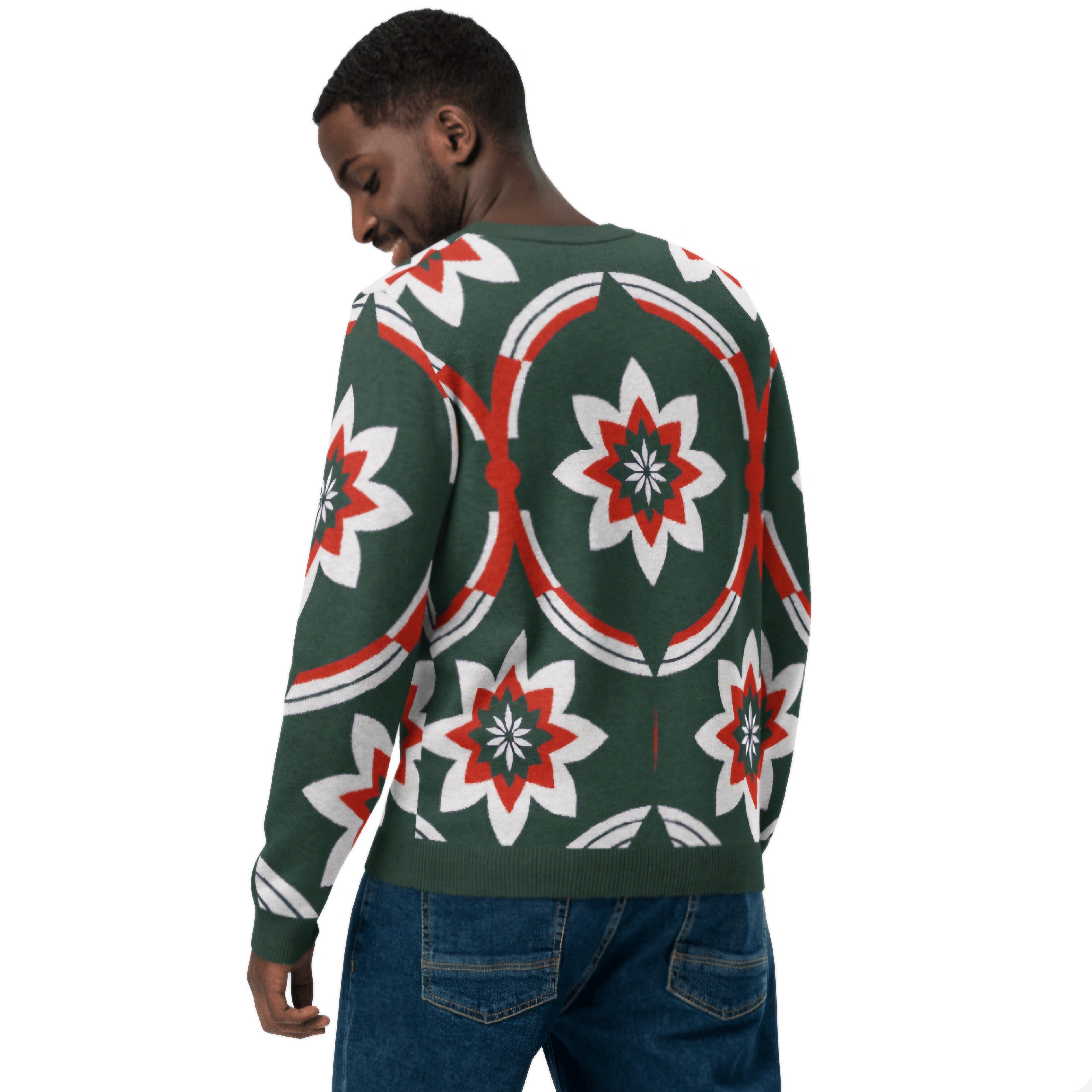 Pine Knitted crew neck sweater