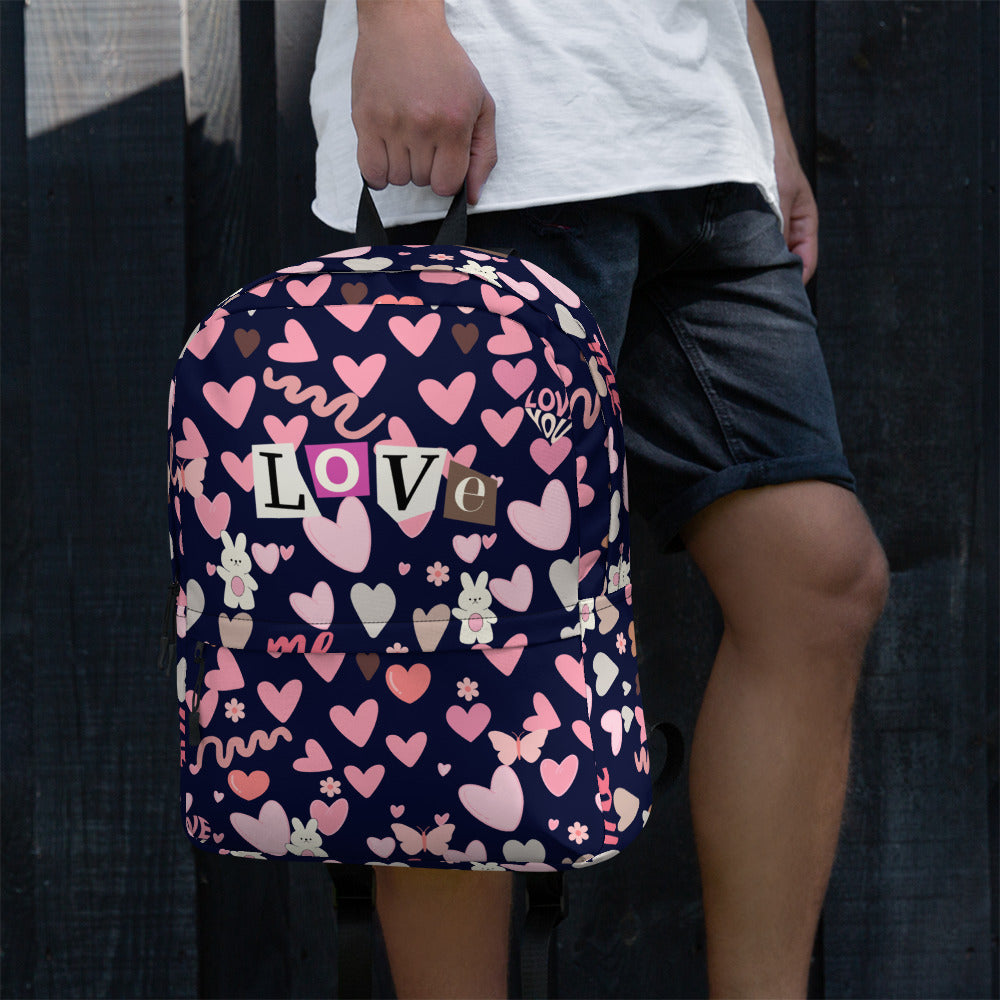 Colorfull hearts Love Backpack