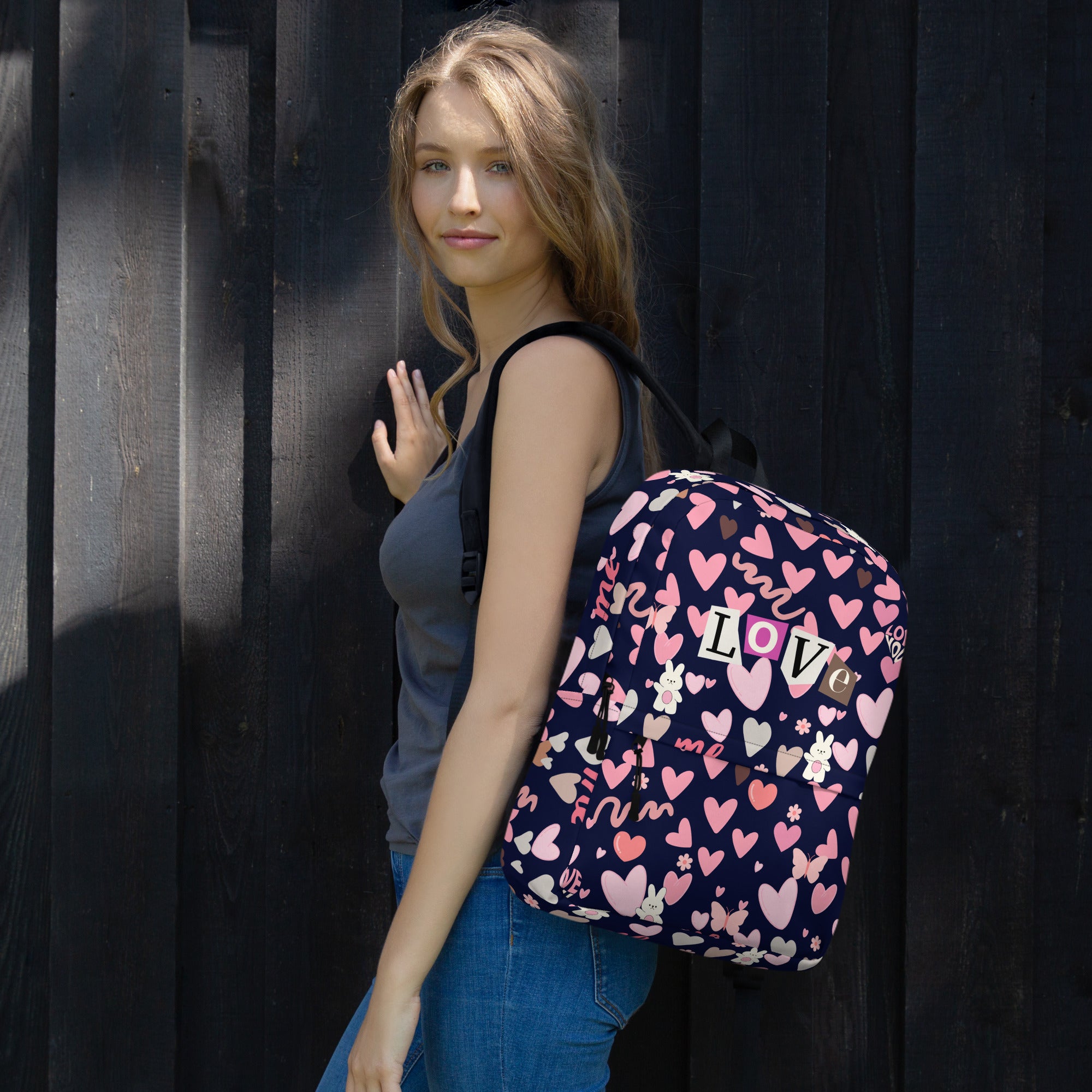 Colorfull hearts Love Backpack