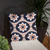 Orange Flower Basic Pillow