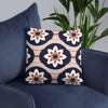 Orange Flower Basic Pillow