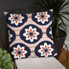 Orange Flower Basic Pillow