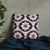 Orange Flower Basic Pillow