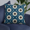 Green Flower Basic Pillow