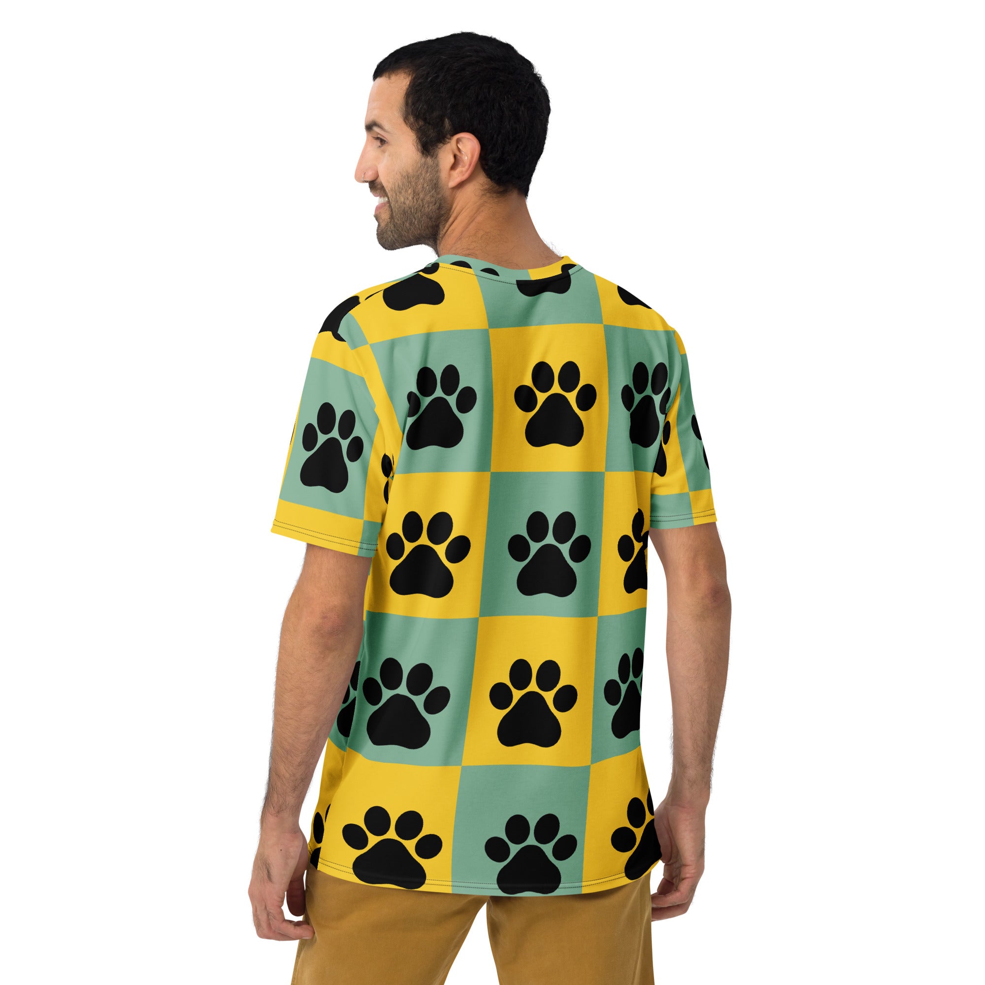 Paw Geometric pattern Men's t-shirt