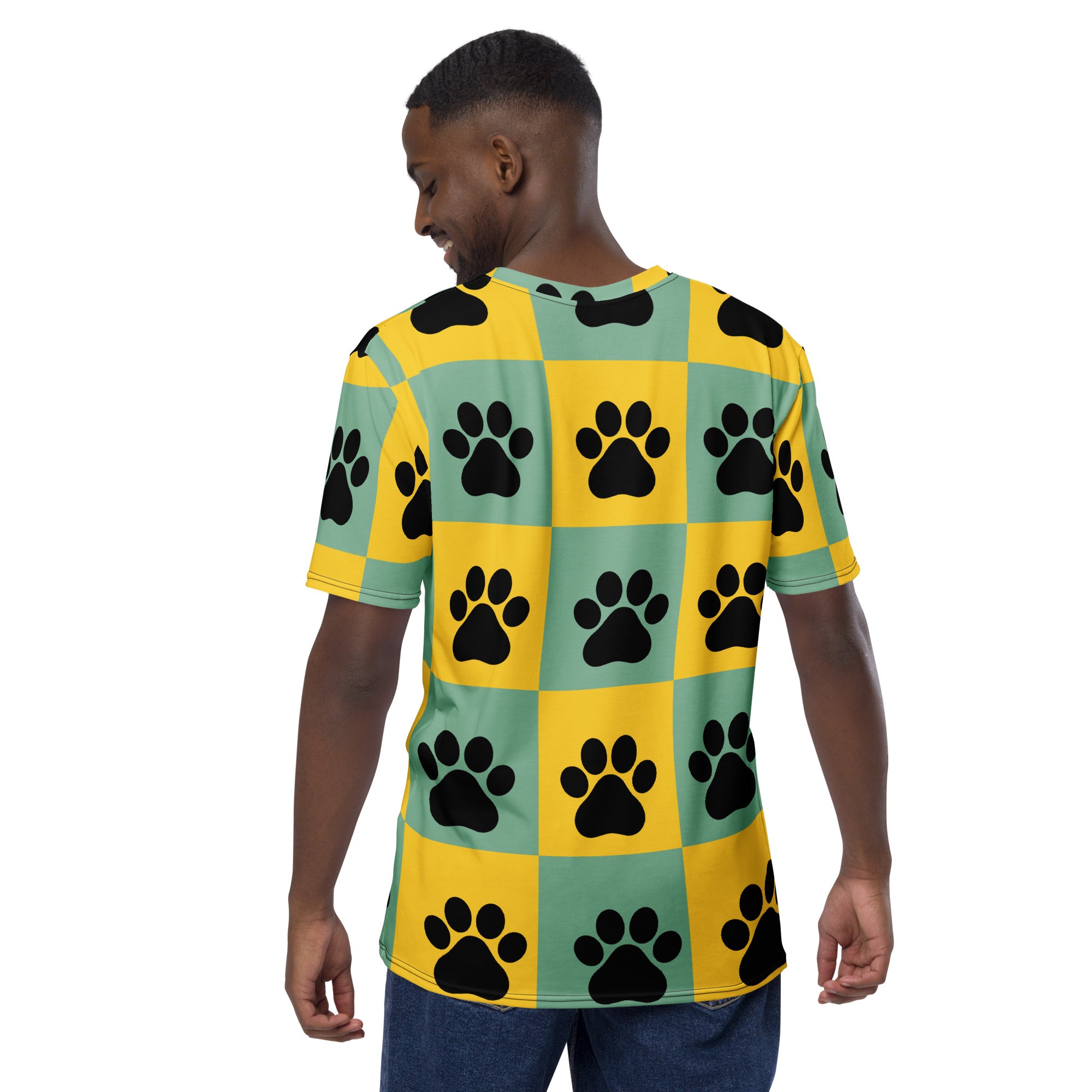 Paw Geometric pattern Men's t-shirt