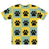 Paw Geometric pattern Men's t-shirt