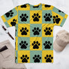 Paw Geometric pattern Men's t-shirt