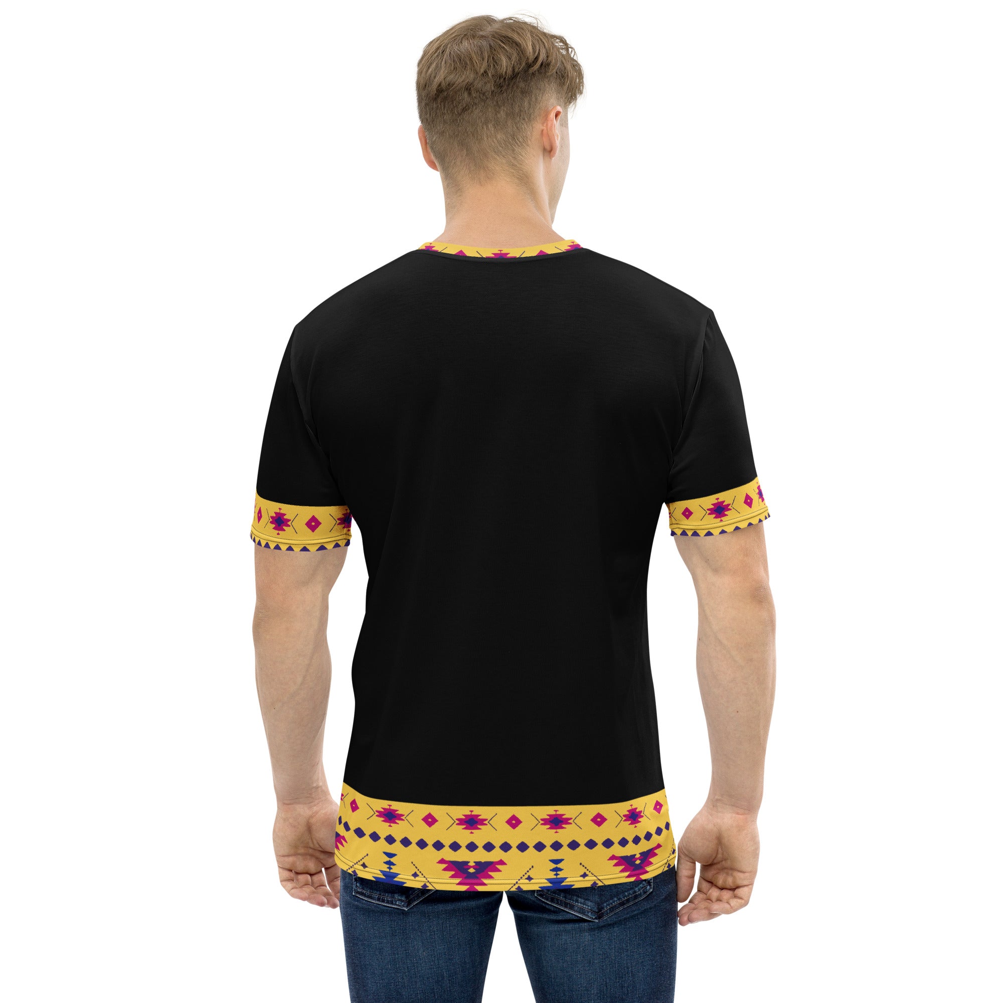 Men's geometric pattern t-shirt