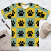 Paw Geometric pattern Men's t-shirt