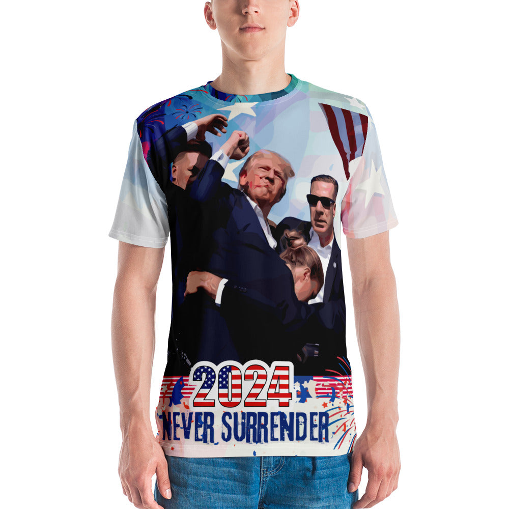 Trump Never Surrender Men's t-shirt