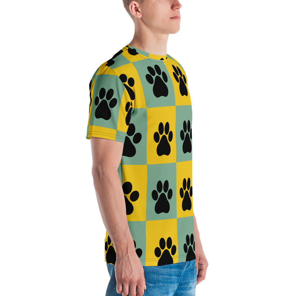 Paw Geometric pattern Men's t-shirt