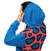 Blue & Black Leopard Unisex Hoodie