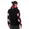 Unisex Red and Black Hoodie