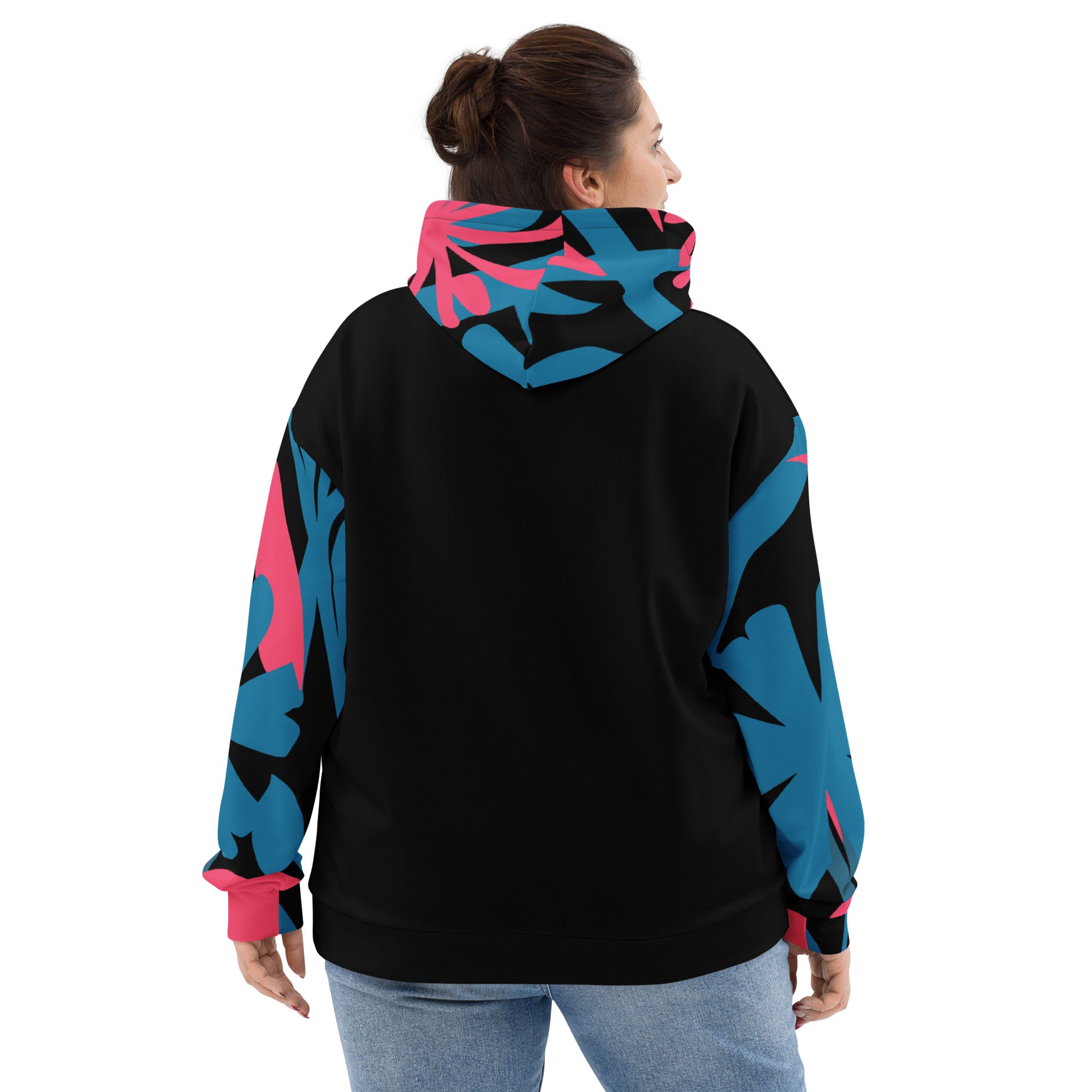 Unisex Hoodie Colorful Flower