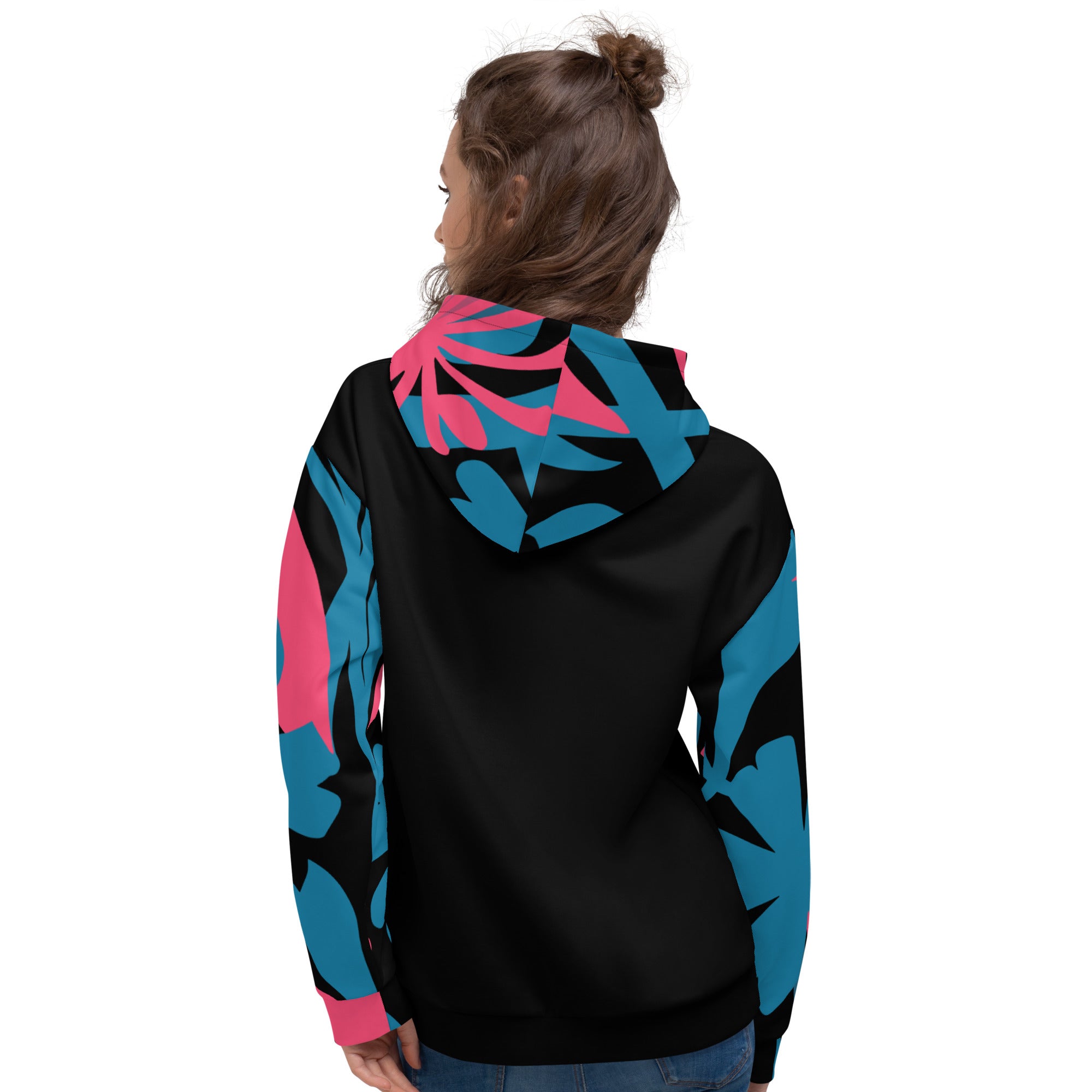 Unisex Hoodie Colorful Flower