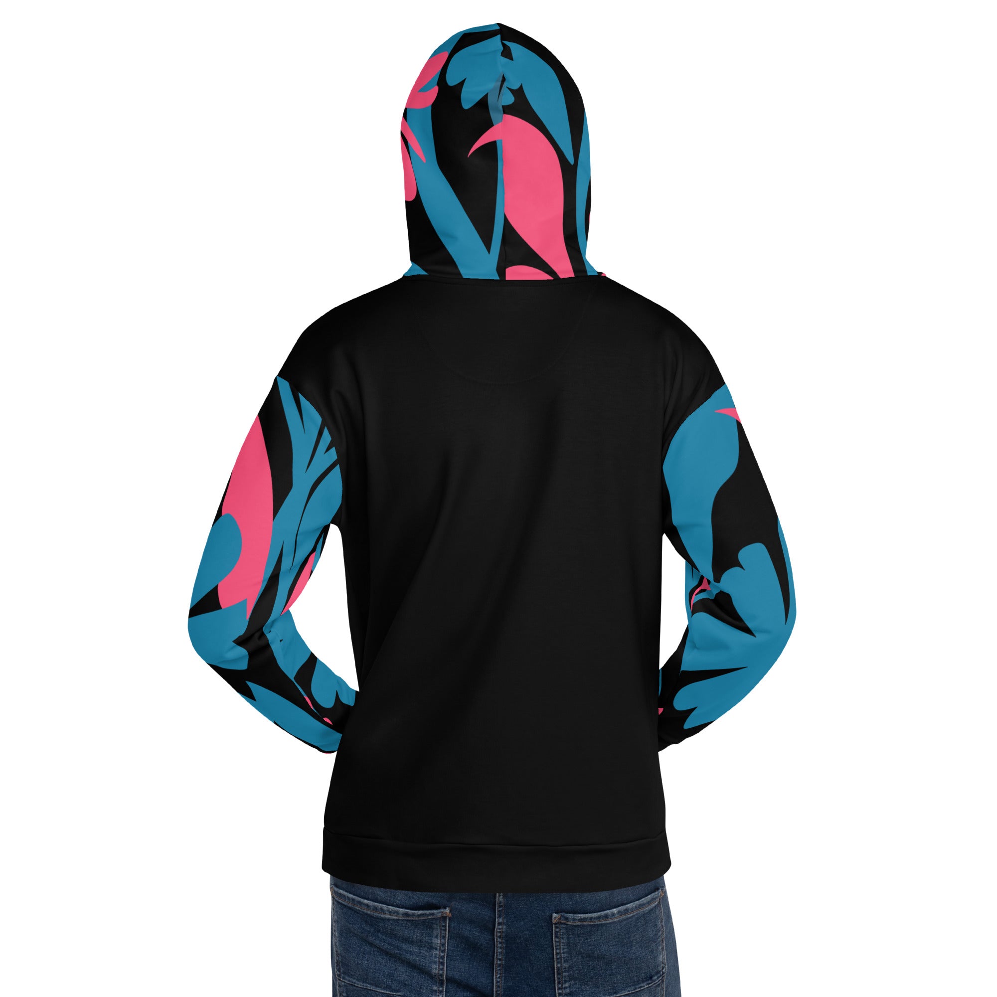 Unisex Hoodie Colorful Flower