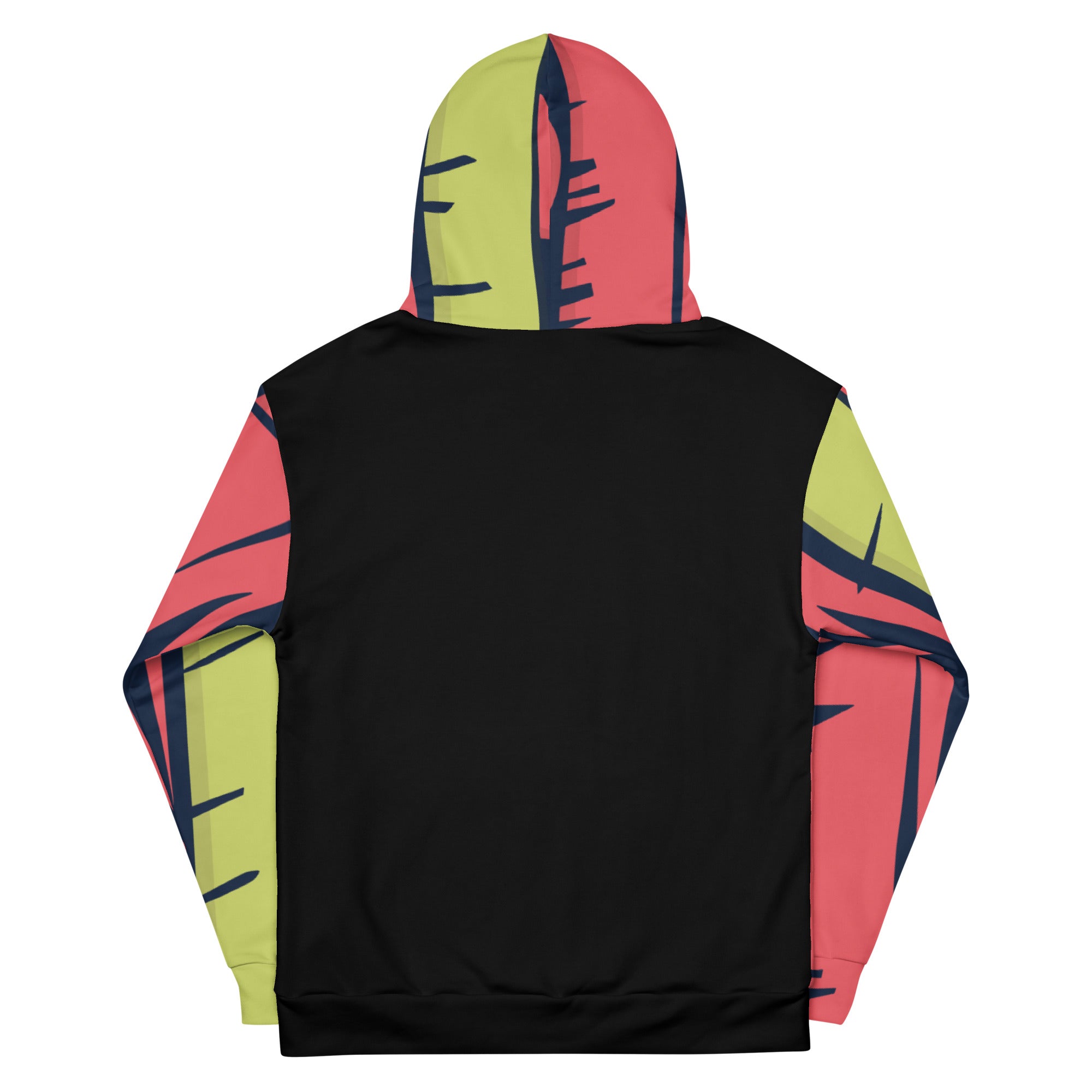 Unisex Hoodie Green and red