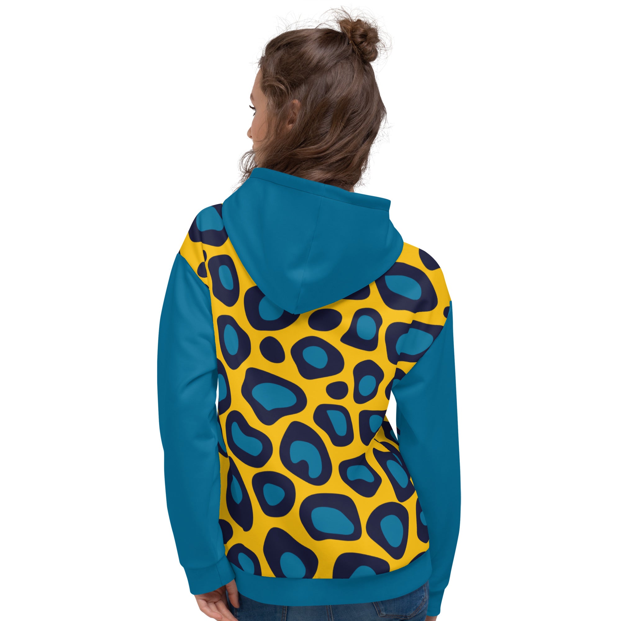 Yellow Leopard Unisex Hoodie