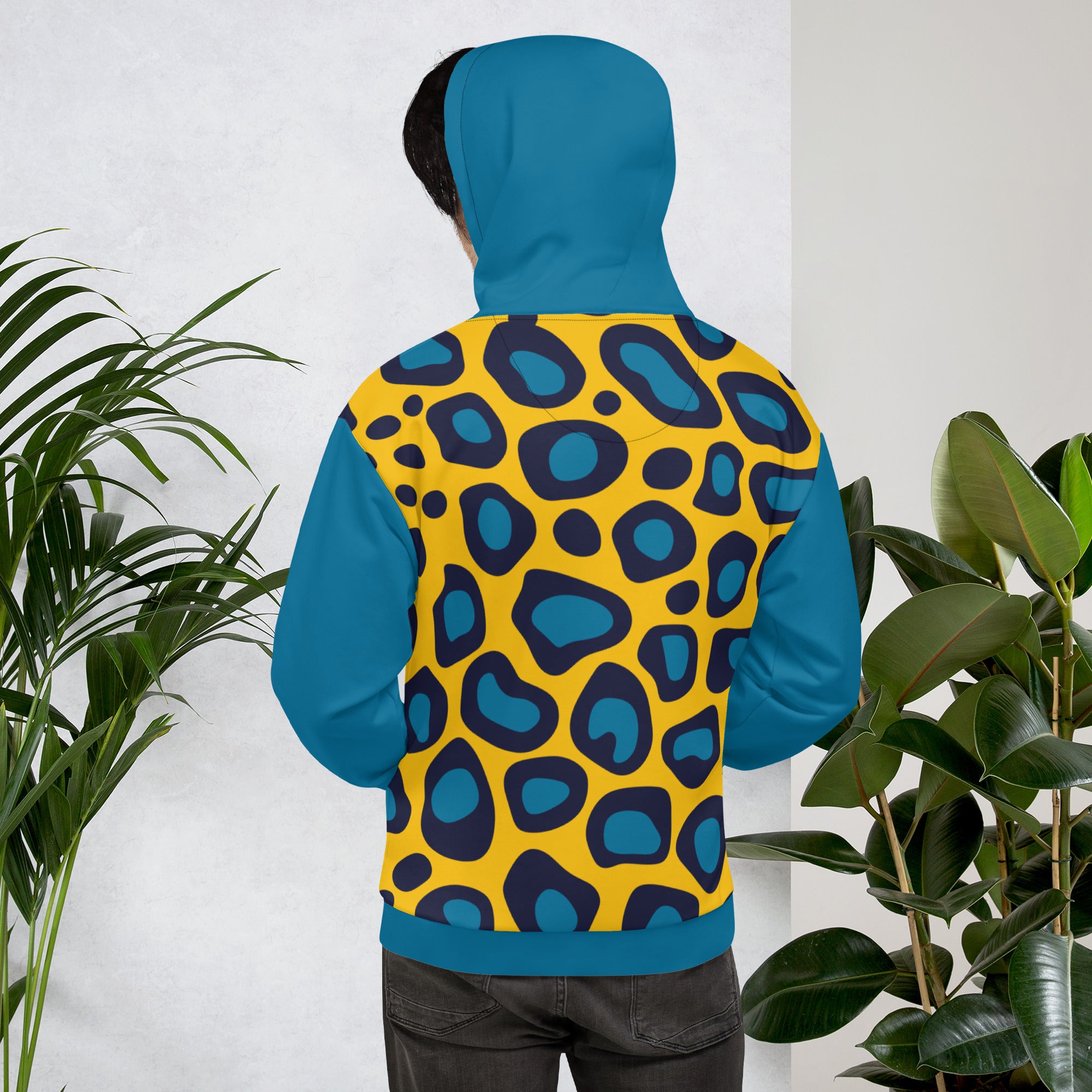 Yellow Leopard Unisex Hoodie