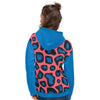 Blue & Black Leopard Unisex Hoodie