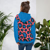 Blue & Black Leopard Unisex Hoodie