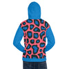 Blue & Black Leopard Unisex Hoodie