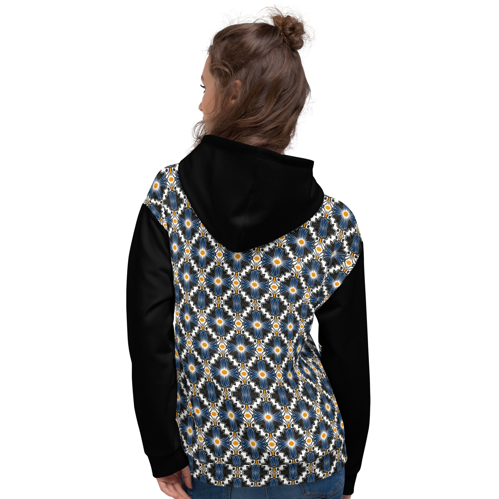 Flower pattern Unisex Hoodie