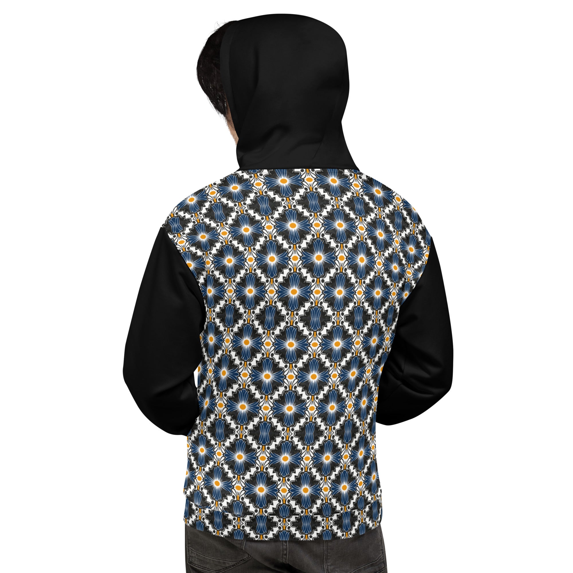 Flower pattern Unisex Hoodie