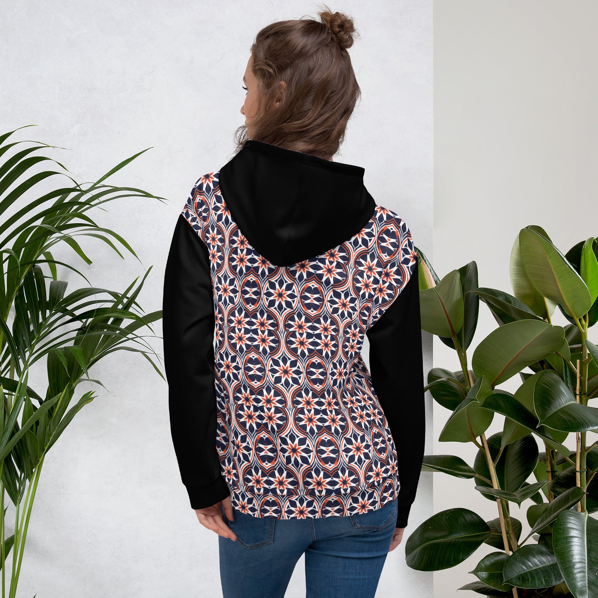 Geometric Pettern Unisex Hoodie