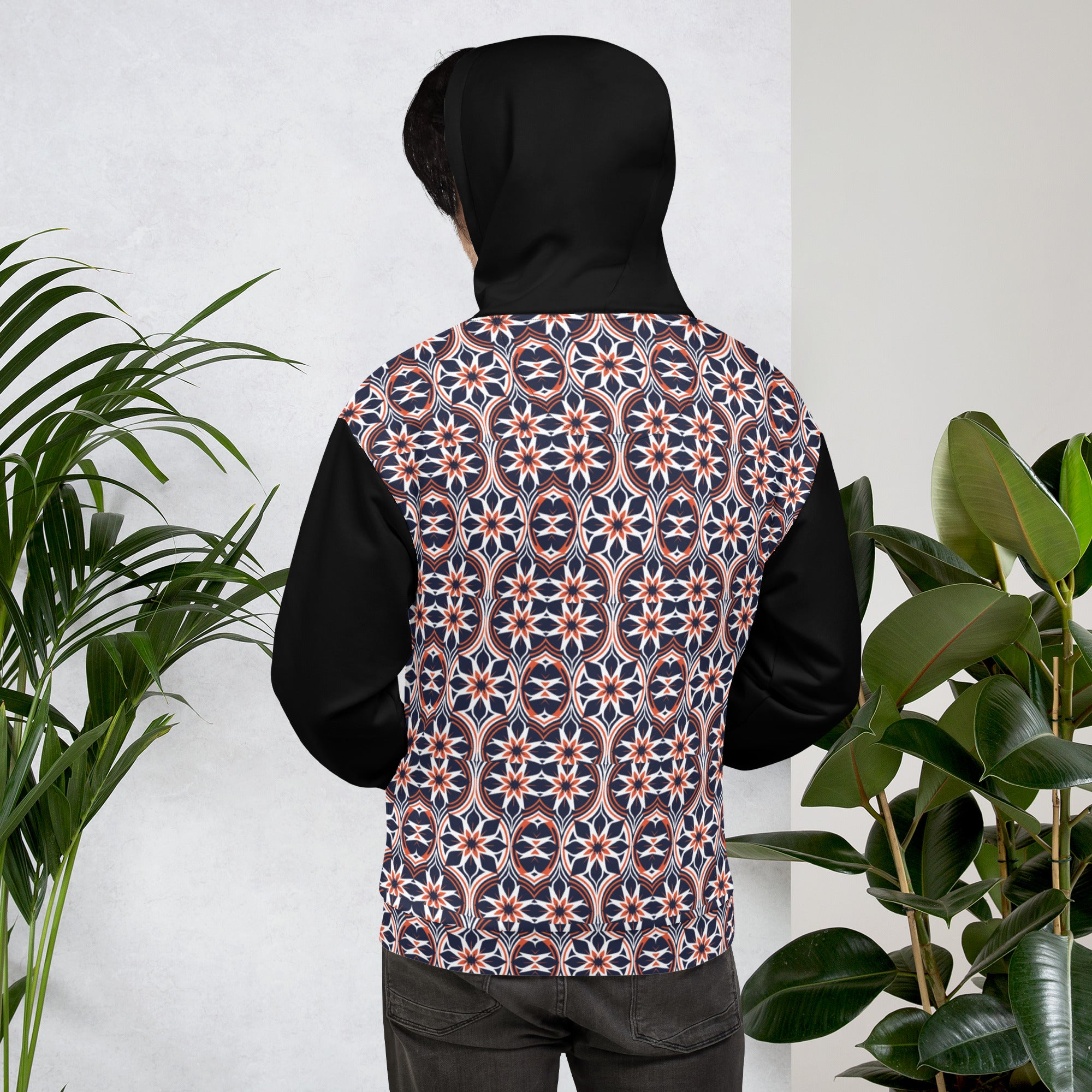 Geometric Pettern Unisex Hoodie