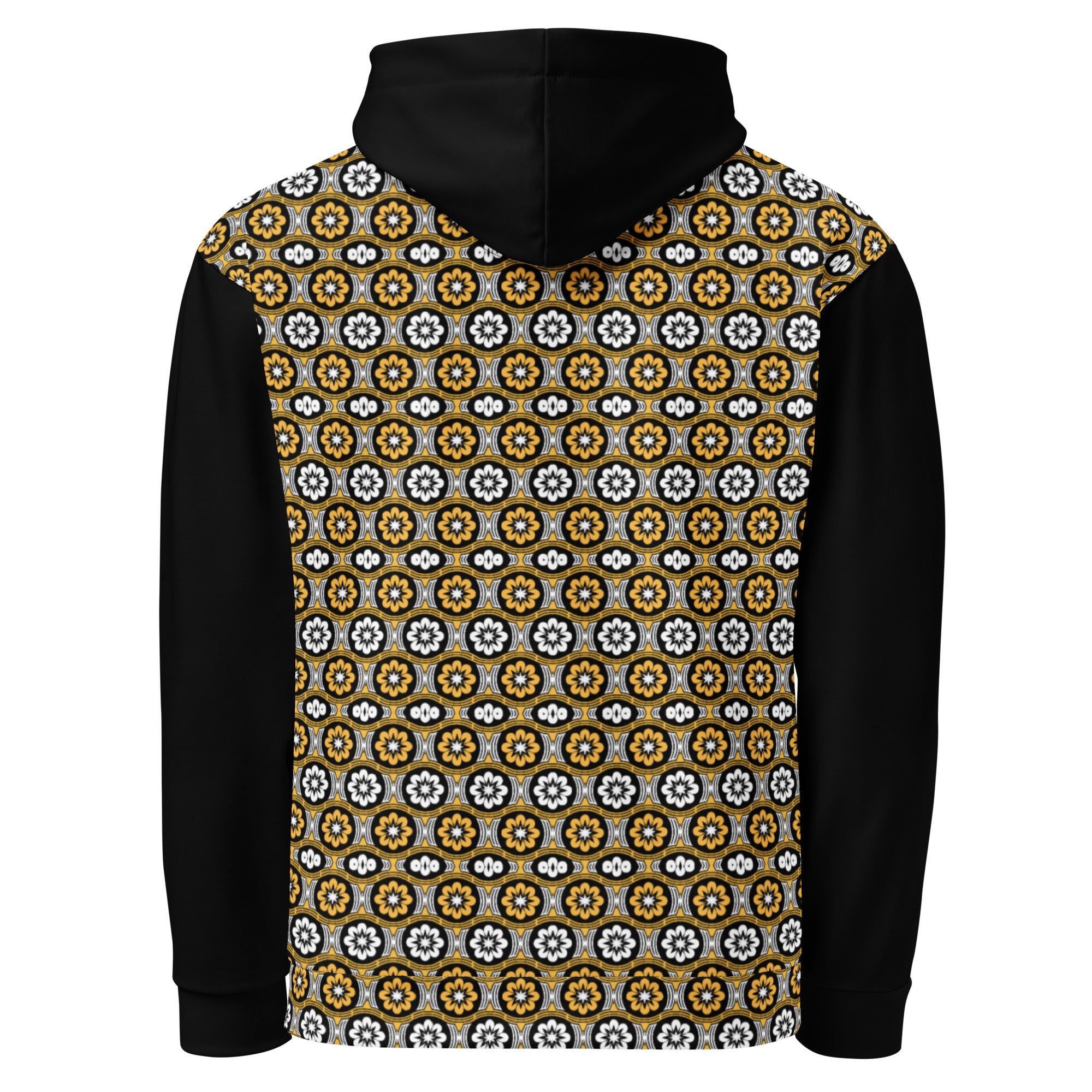 Yellow flower pattern Unisex Hoodie