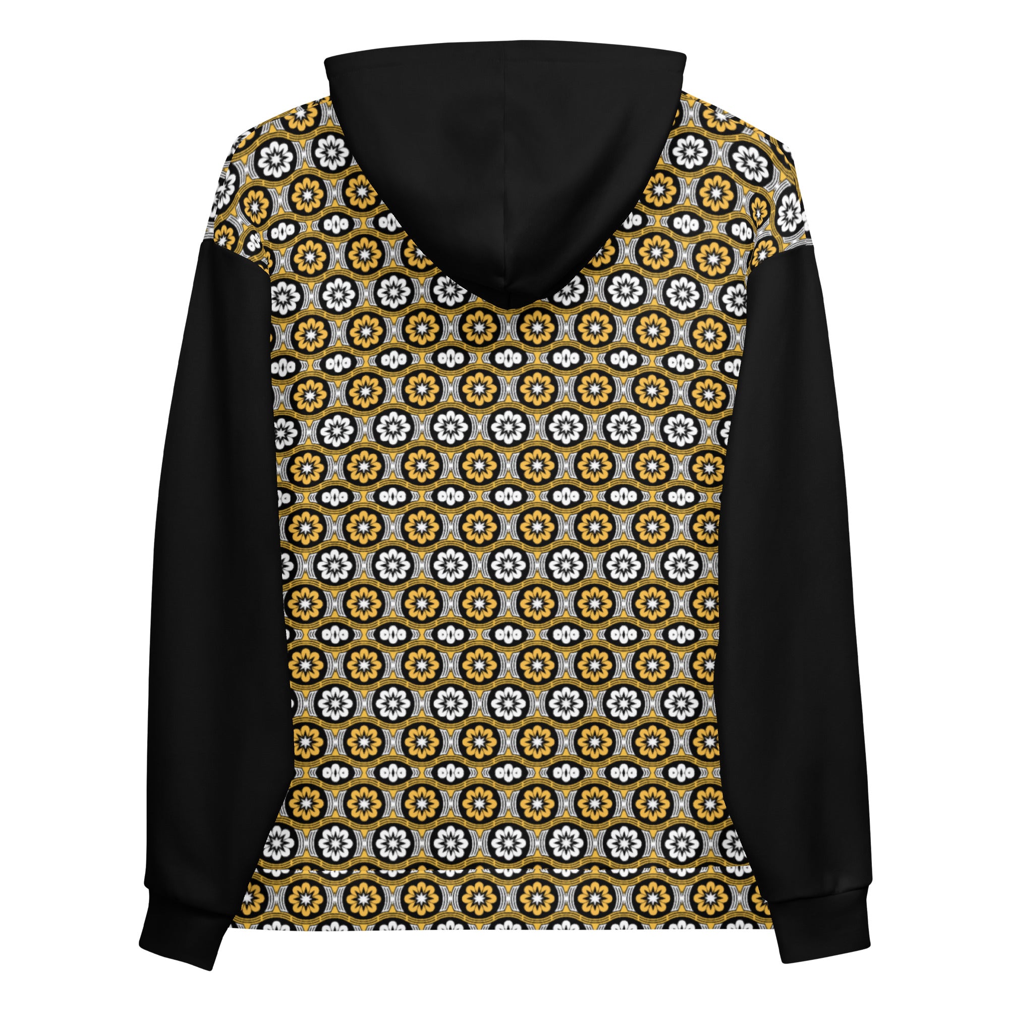 Yellow flower pattern Unisex Hoodie