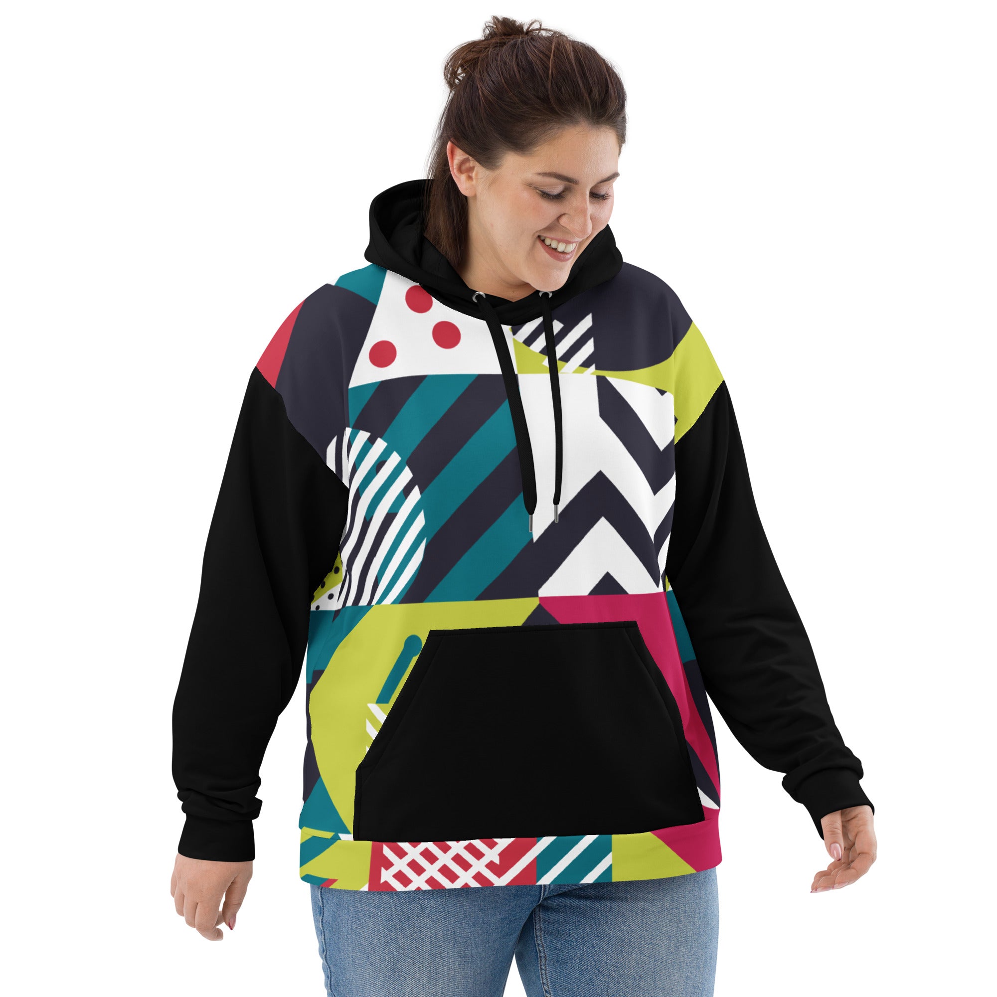 Men Women Unisex Colorful Hoodie