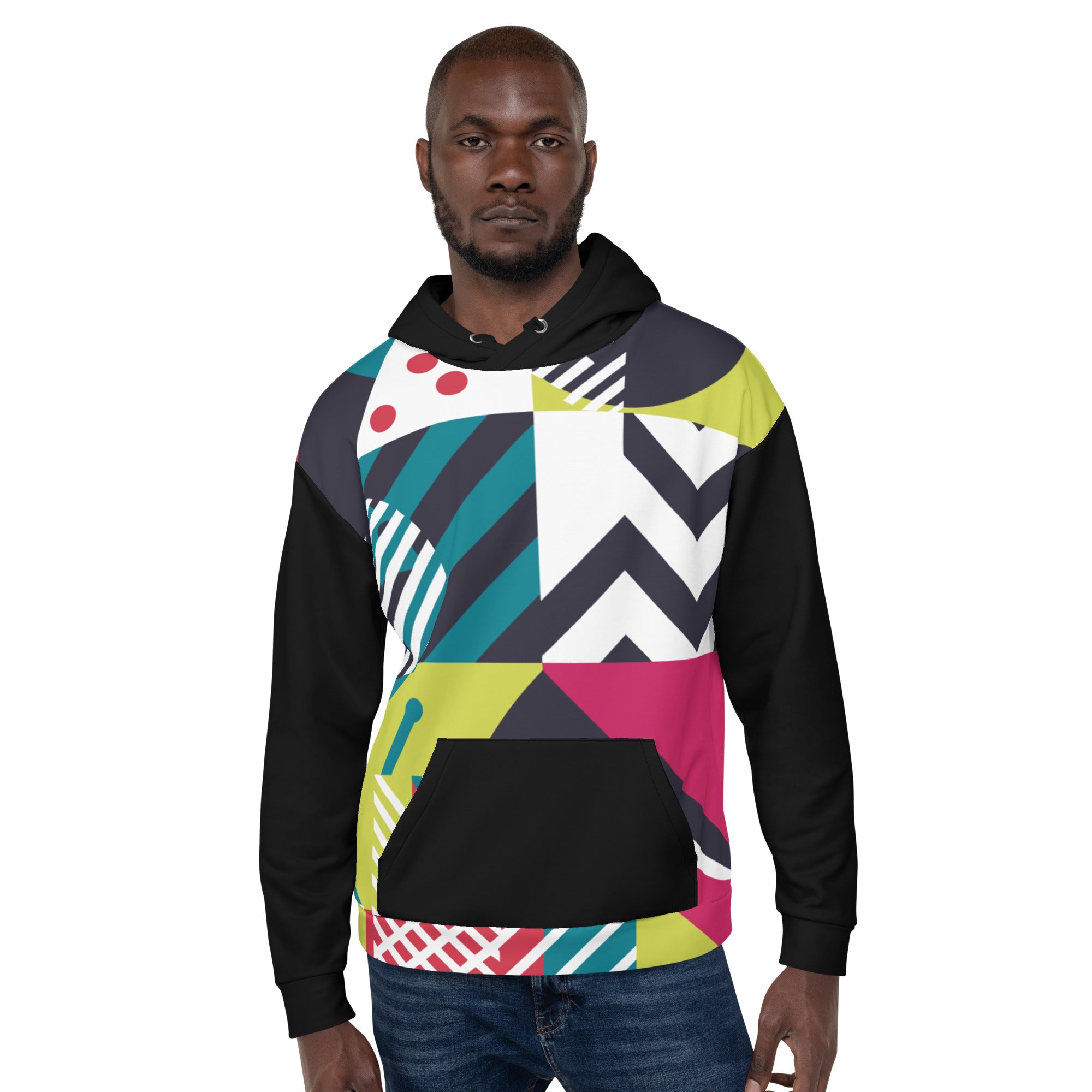 Men Women Unisex Colorful Hoodie