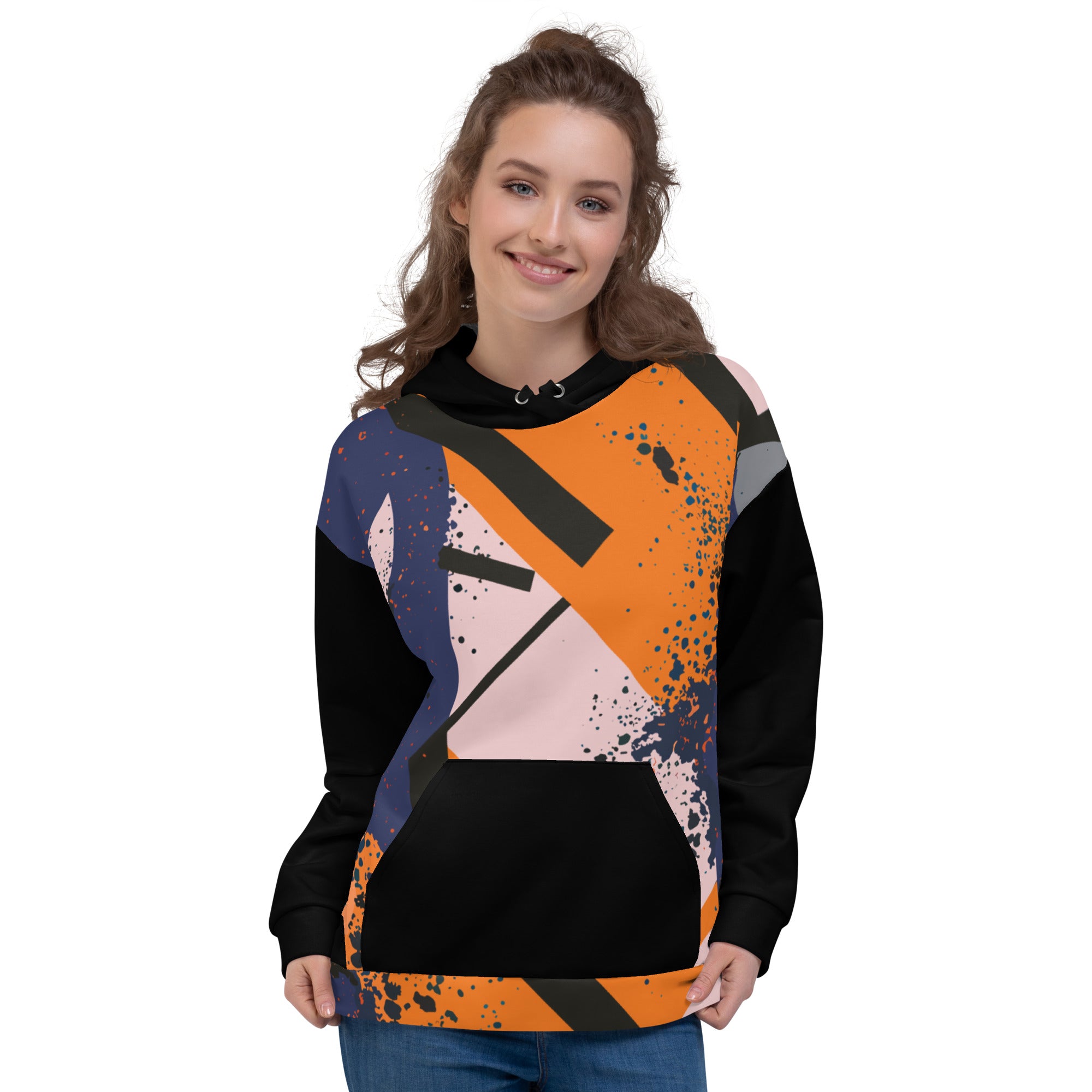 Men Women Unisex Colorfull Hoodie